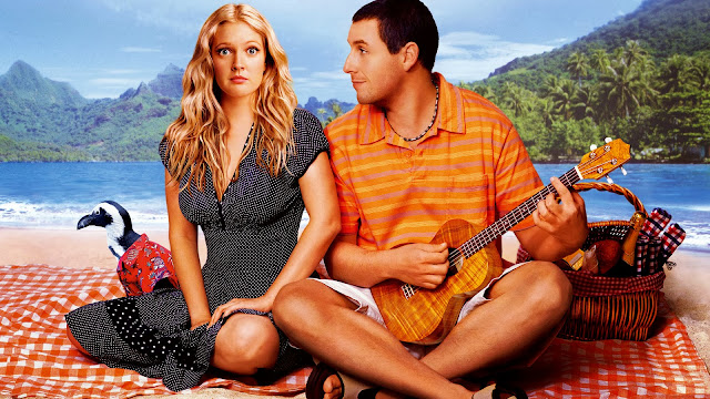 Drew Barrymore & Adam Sandler HD Wallpaper Download