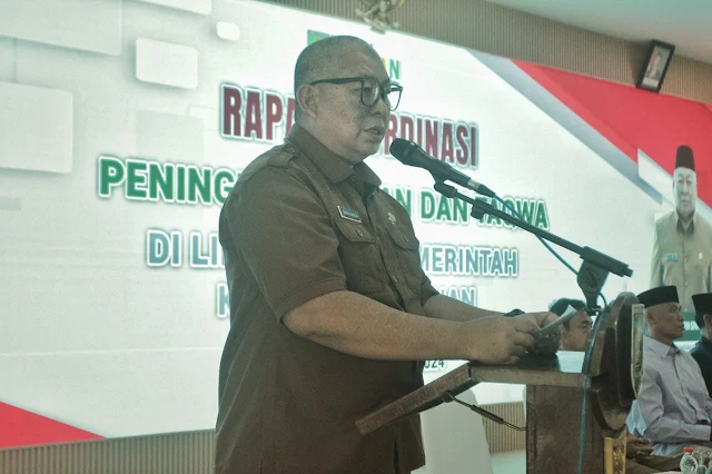 Buka Rakornis Peningkatan Iman dan Taqwa, Pj Sekdakab Asahan Sampaikan Ini