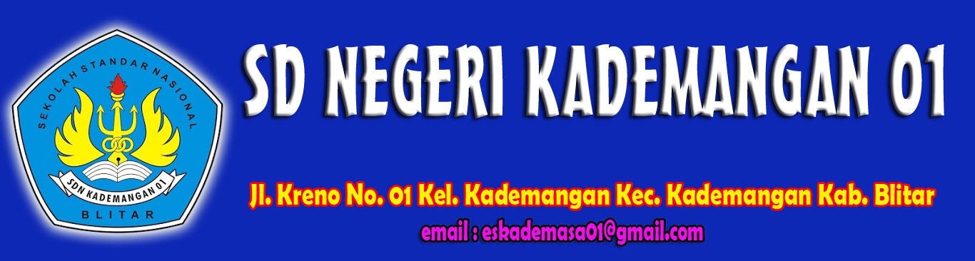 SD NEGERI KADEMANGAN 01- KAB. BLITAR