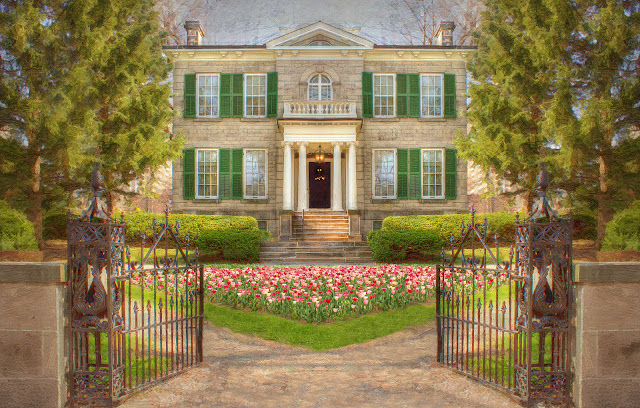 Whitehern House in Hamilton, Ontario. Photograph by Holly Cawfield.