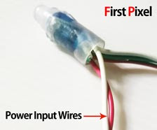 WS2811 Power Input Wires