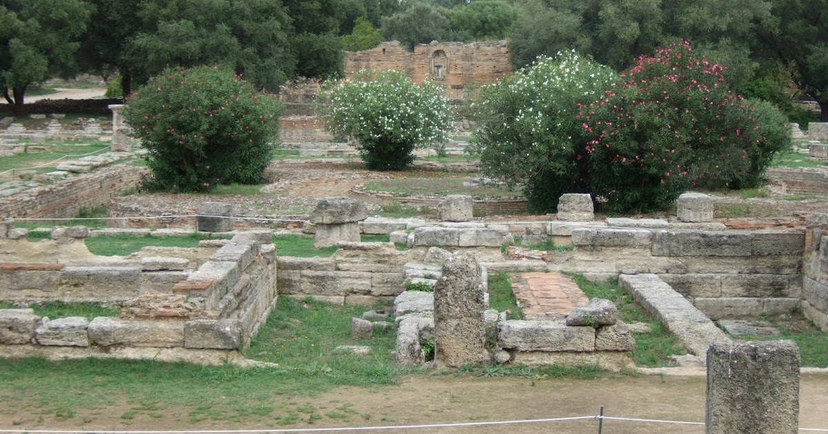 勤奮懶魚: Olympia archaelolgical site 朝聖 4