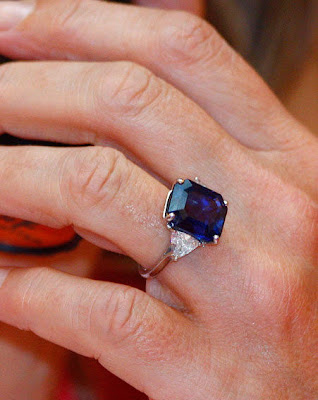 Elizabeth Hurley's Engagement Rings1