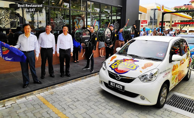 Launching Texas Chicken Drive Thru Sunway Mentari