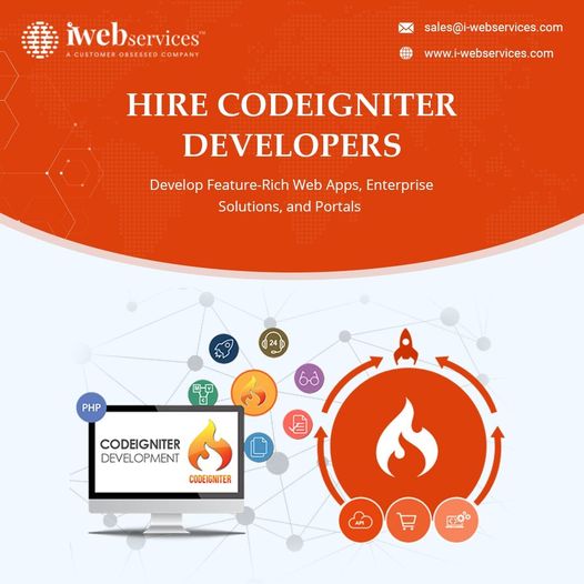 Hire CodeIgniter Developers India | iWebServices