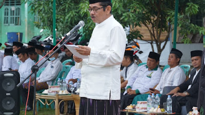 Pj. Walikota Tebingtinggi Pimpin Upacara Peringatan Hari Santri Nasional 