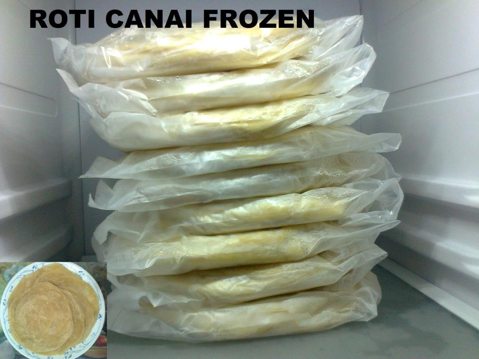 Syurabiz: ROTI CANAI FROZEN "GHAZ" TANPA BAHAN PENGAWET!