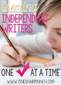 Writing Workshop can be one of the most challenging times during the day for our Kindergarten students, but not with these great writing tips, writing activities, and writing FREEBIES!  This “growing” writing checklist is one of our favorite Kindergarten activities for improving our Kindergarten writing block and creating independent writers... one check at a time!