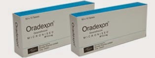 DOSIS OBAT  ORADEXON Tablet Dexamethasone Deksametason 