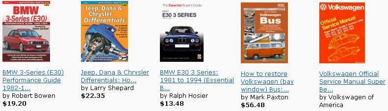 OTHER CARS MANUAL BOOK
