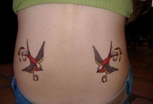 Swallow Tattoo, Tattooing