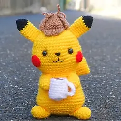 Pikachu amigurumi