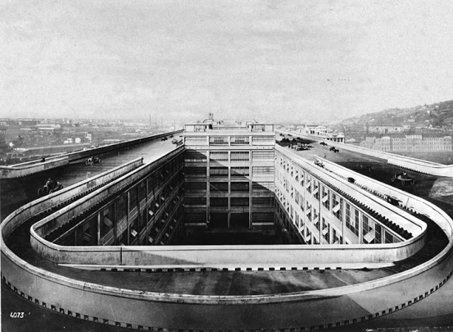 Factoría Fiat Turín en los años 20