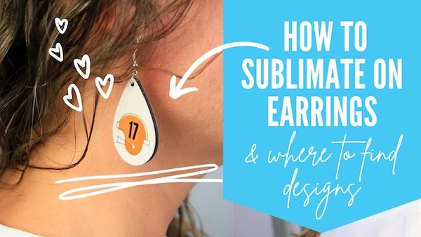 How to Make Sublimation Wood Earrings | What is Sublimation Printing