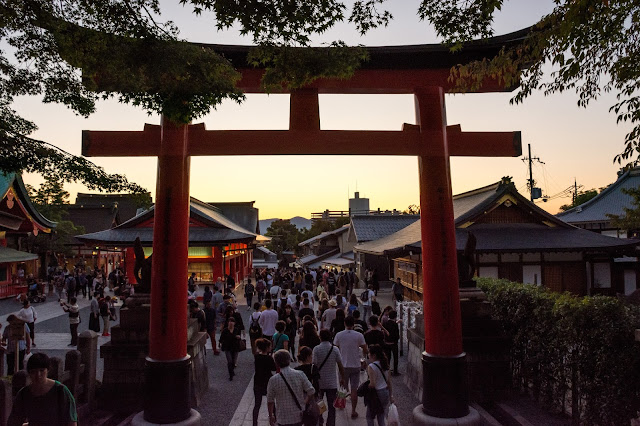 Japonsko, Japan, Kjoto, Kjóto, Torii, Fushimi Inari, Kyoto