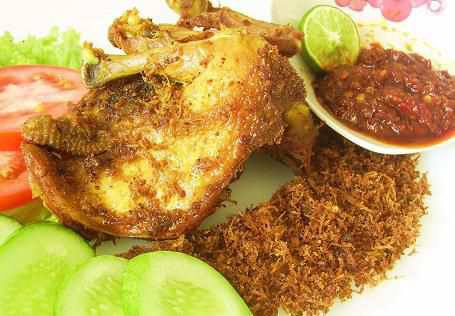 Ayam Goreng Serundeng  Resep Masakan Praktis Rumahan 