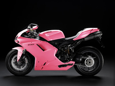 2009 Ducati 1198 Pink