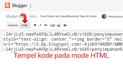 Cara membikin Table di microsof word dan di pasang di postingan pada mode HTML blog 