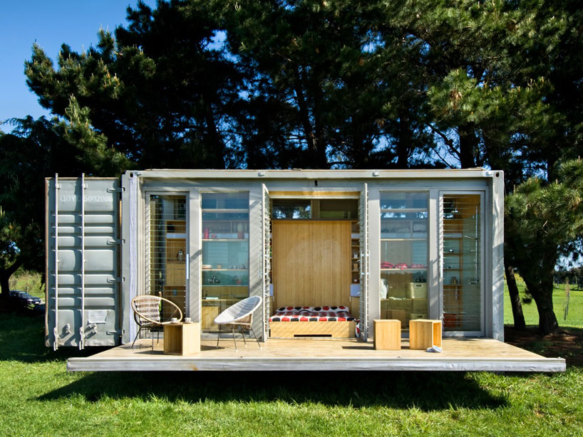  Container Homes: Portable shipping container holiday home, New Zealand