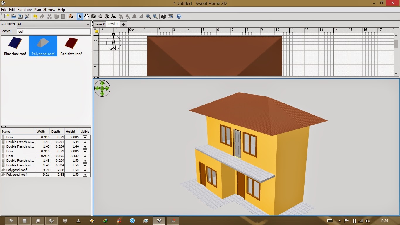 Rizal AMD-RVH: Cara membuat desain rumah 3D dengan Sweet 