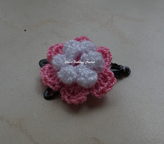 free crochet flower motif pattern