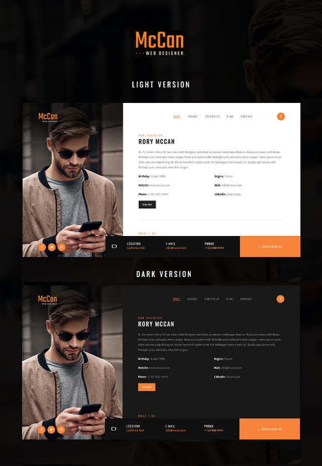 Portfolio WordPress Theme