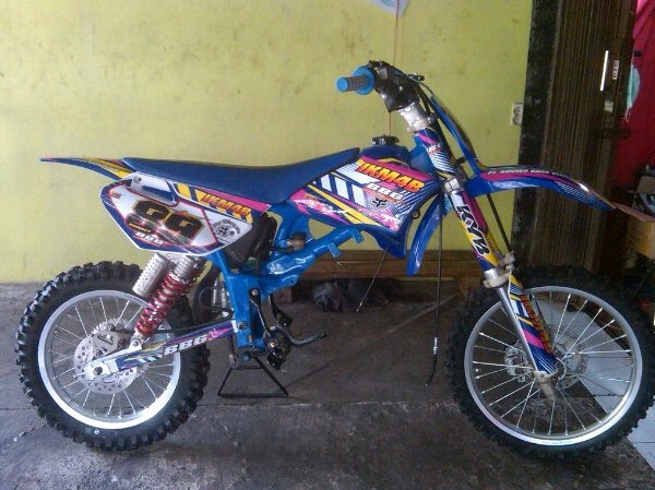  Modifikasi Rangka Bebek Modif Jupiter Z Trail Grasstrack 