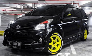 Modifikasi Mobil Avanza Warna Hitam Polos, Original Metalik Dll - racing 48