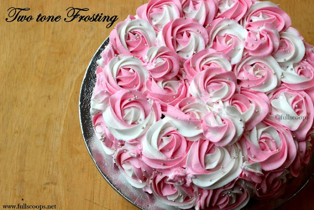 two tone frosting