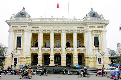 Nhà hát lớn Hà Nội kiến trúc Pháp