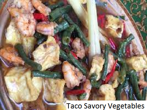 Recipes Taco Savory Vegetables North Sumatra Culinery