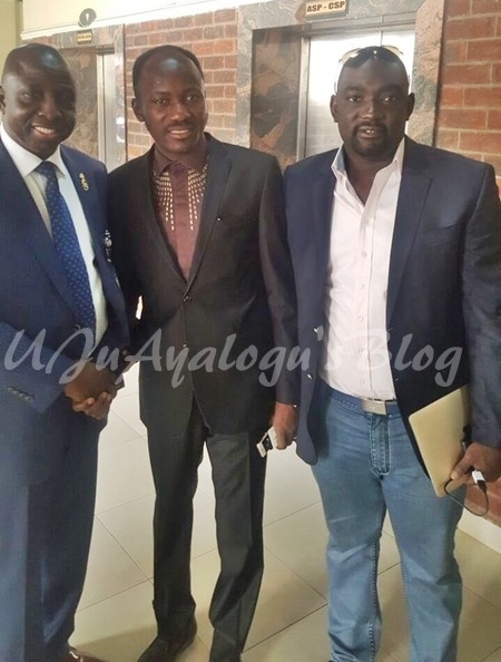 More Trouble? Apostle Johnson Suleiman Spotted at the Office of IG of Police in Abuja (Photos)