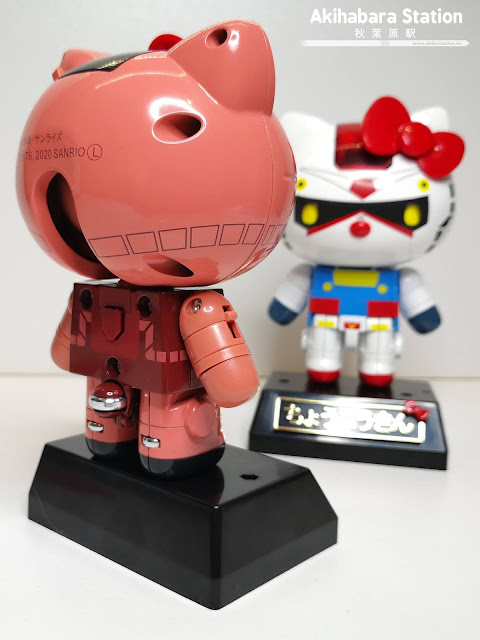 Figuras: Review de Chogokin Hello Kitty Gundam y Char's Zaku II - Tamashii Nations