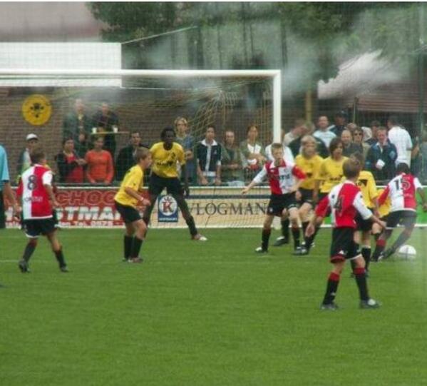 Picture: Romelu Lukaku when he was 10