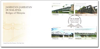 Bridges Of Malaysia First Day Cover