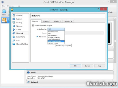 Host-only Adapter Virtualbox