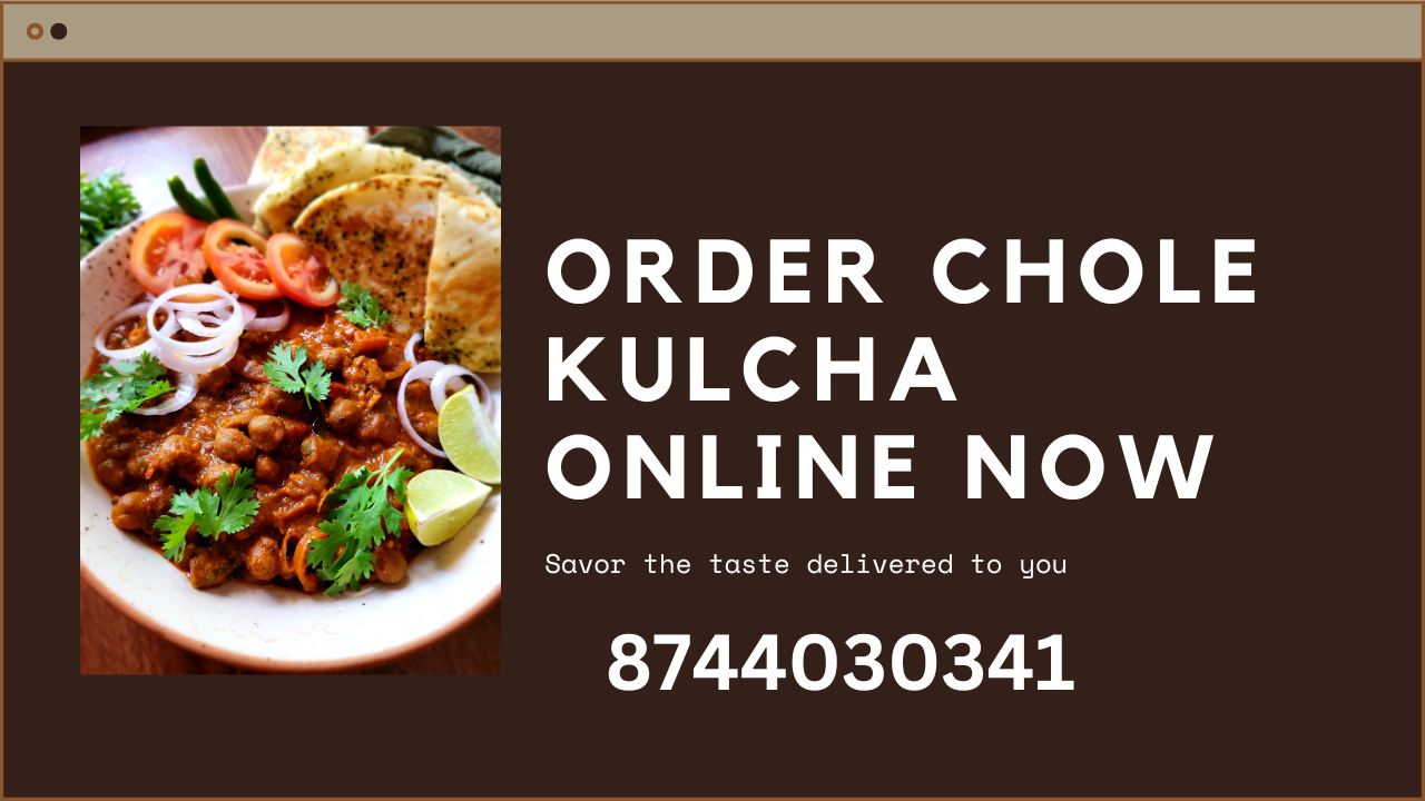 Chole Kulcha Order Online from Food Mood Gurgaon