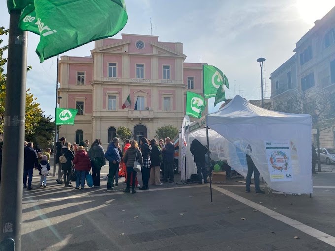 Bari, rione Madonnella, in tanti alla festa dei diritti col patronato INAC Cia