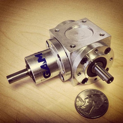 GAM L-Series Mini Spiral Bevel Gearbox