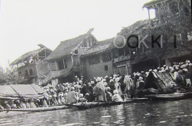 River Scene In Srinagar 1910