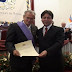 Condecoran a presidente regional de La Libertad con el grado de Gran Cruz