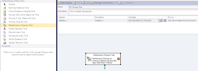 Maintenance Cleanup Task