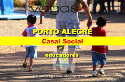 Rede Calábria abre vagas para Educadores e Casal Social em Porto Alegre