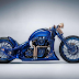 Modifikasi Motor Terhedon di Dunia, Harley davidson menghabiskan biaya 25 Miliar, Berlapis berlian dan emas