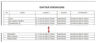 Set Print Titles - Print Area pada MS Office 2010