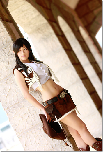 final fantasy vii cosplay - tifa lockhart 3 by aira
