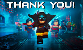 lego batman thank you card