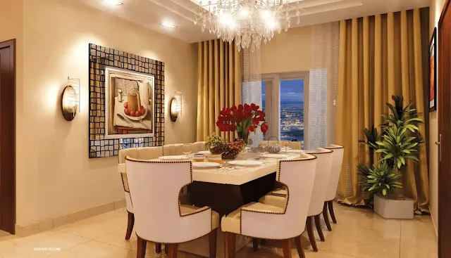 DLF The Ultima Gurgaon Sample Flat- Dining Space