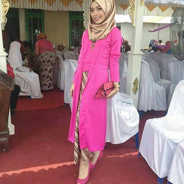 Model Baju Gamis  Batik Orang  Tua  Hijab Nemo
