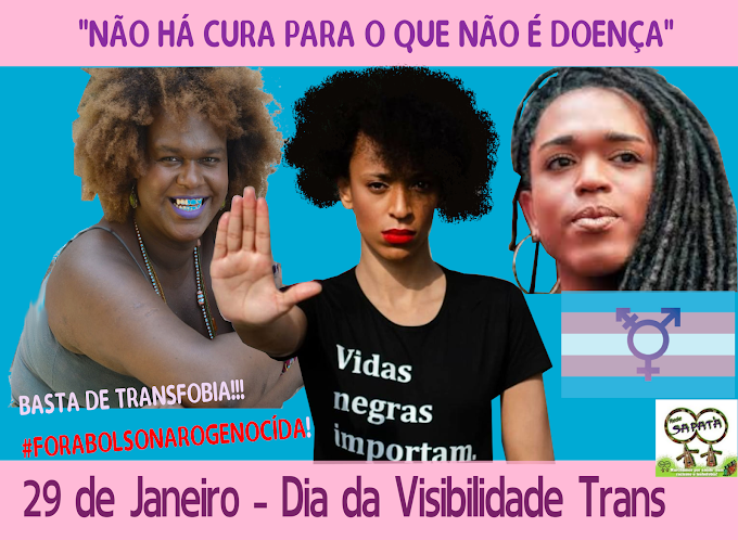 29 DE JANEIRO- DIA DA VISIBILIDADE TRANS